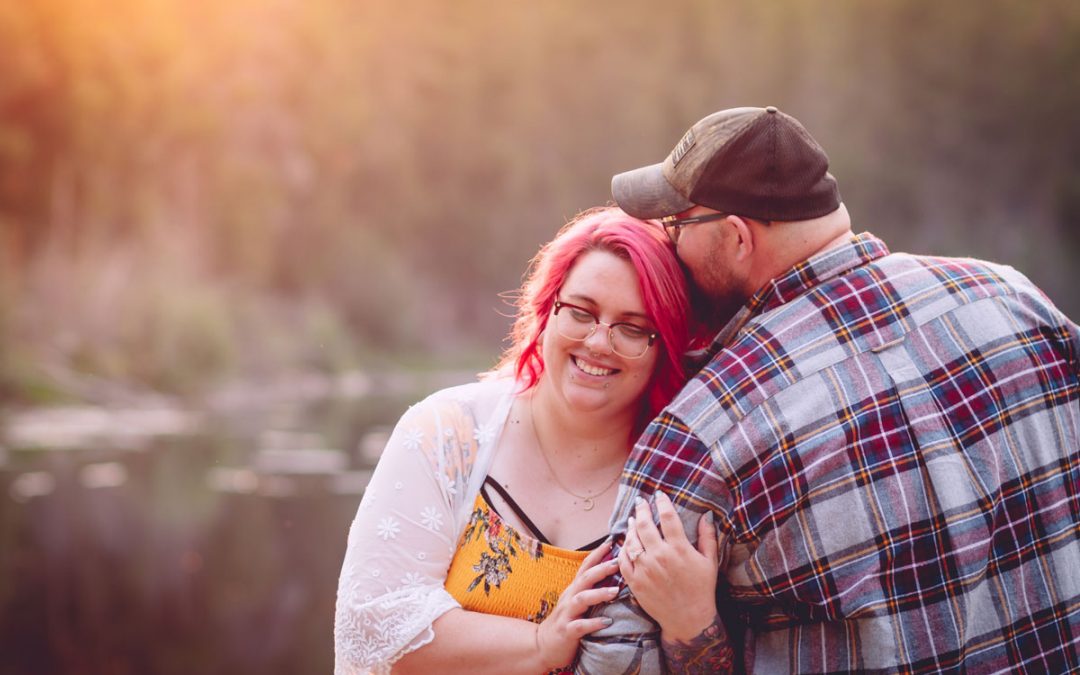 Amy & Andrew Montana Engagement Photography