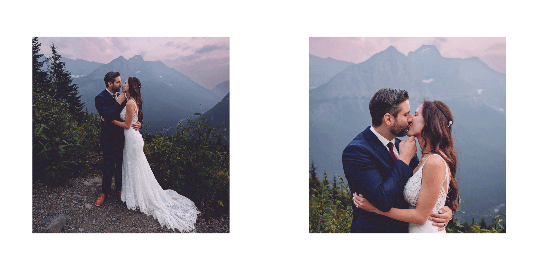 Whitney Sarah Photography Bozeman Montana Wedding Adventure Session Glacier National Park