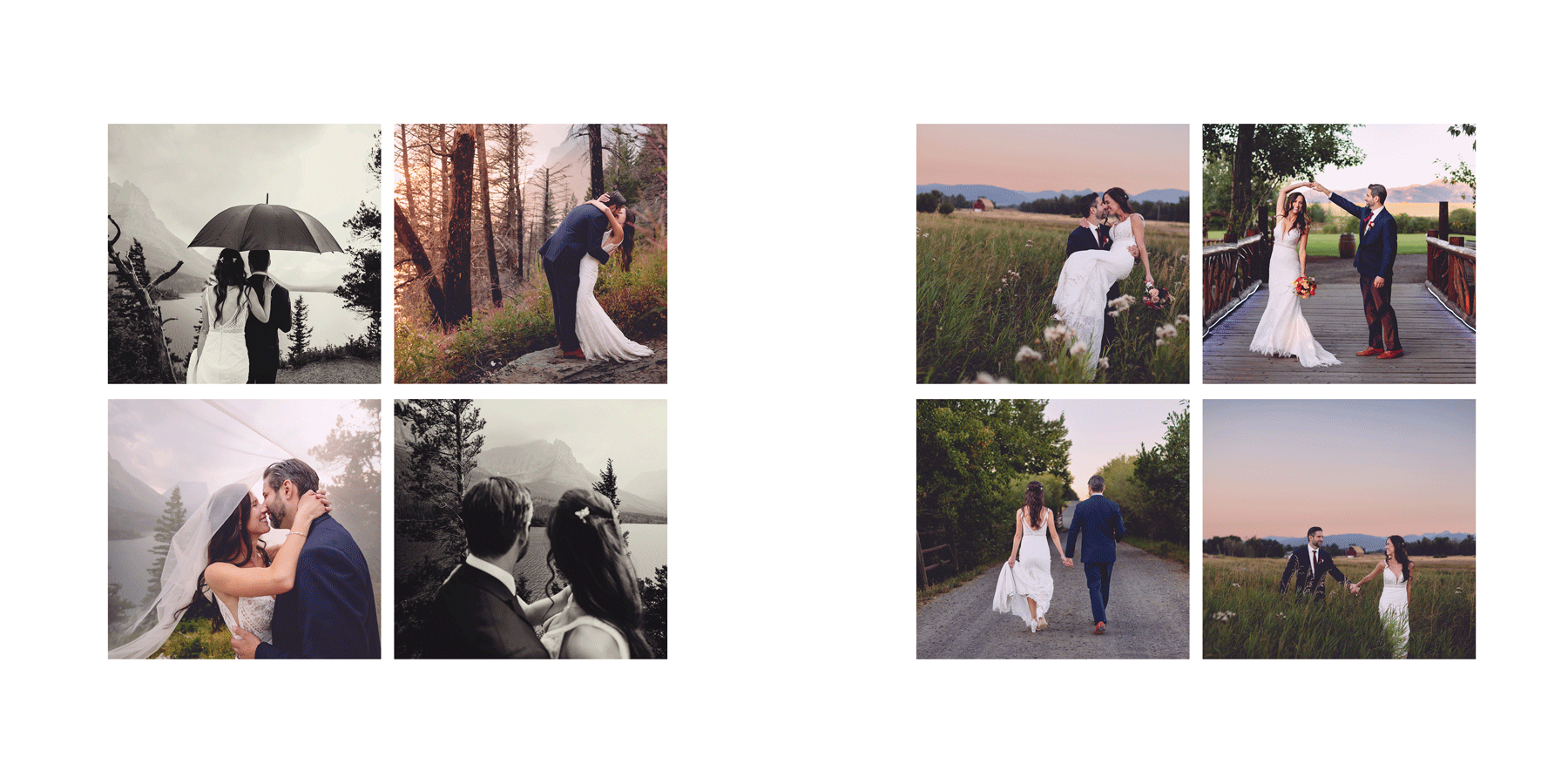 Whitney Sarah Photography Bozeman Montana Wedding Adventure Session Glacier National Park