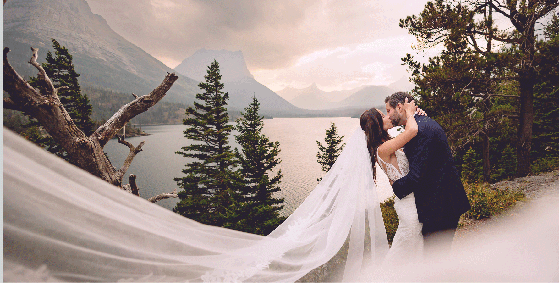 Whitney Sarah Photography Bozeman Montana Wedding Adventure Session Glacier National Park